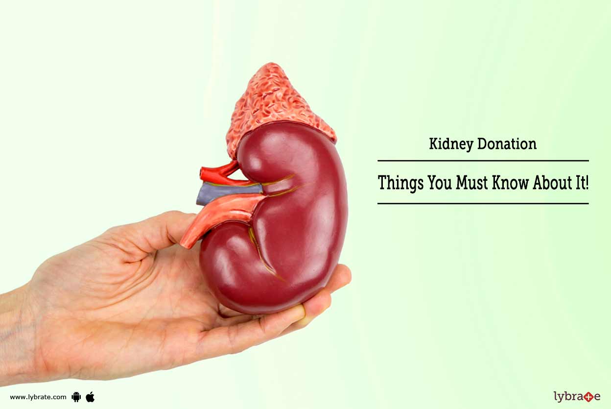 Kidney Donation Things You Must Know About It! By Dr. Gireesh Reddy Lybrate