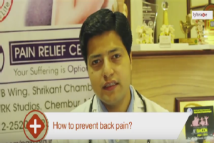 Few daily habits to get rid of Back Pain<br/>Hi I am Dr. Sidharth Verma and today I will tell you...