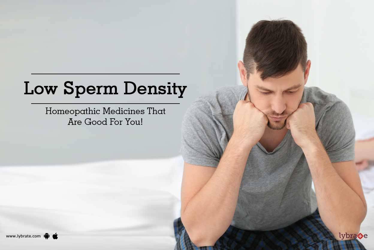Homeopathic treatment of improving sperm count