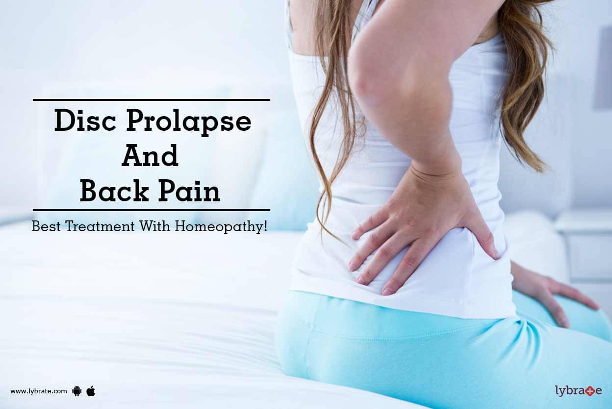 Homeopathy Remedies for Disc Prolapse And Back Pain Treatment - By Dr ...