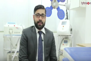 This is the latest treatment for hair loss. Here a small amount of blood is collected from the pa...