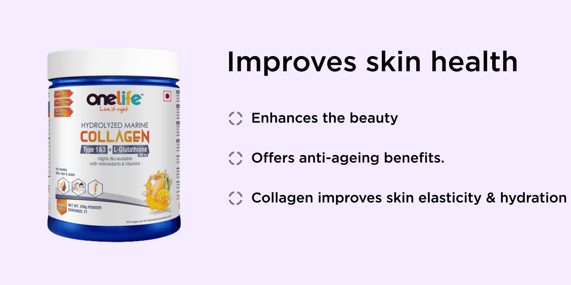 Onelife BCAA – Green Apple (250 Gram) - 0