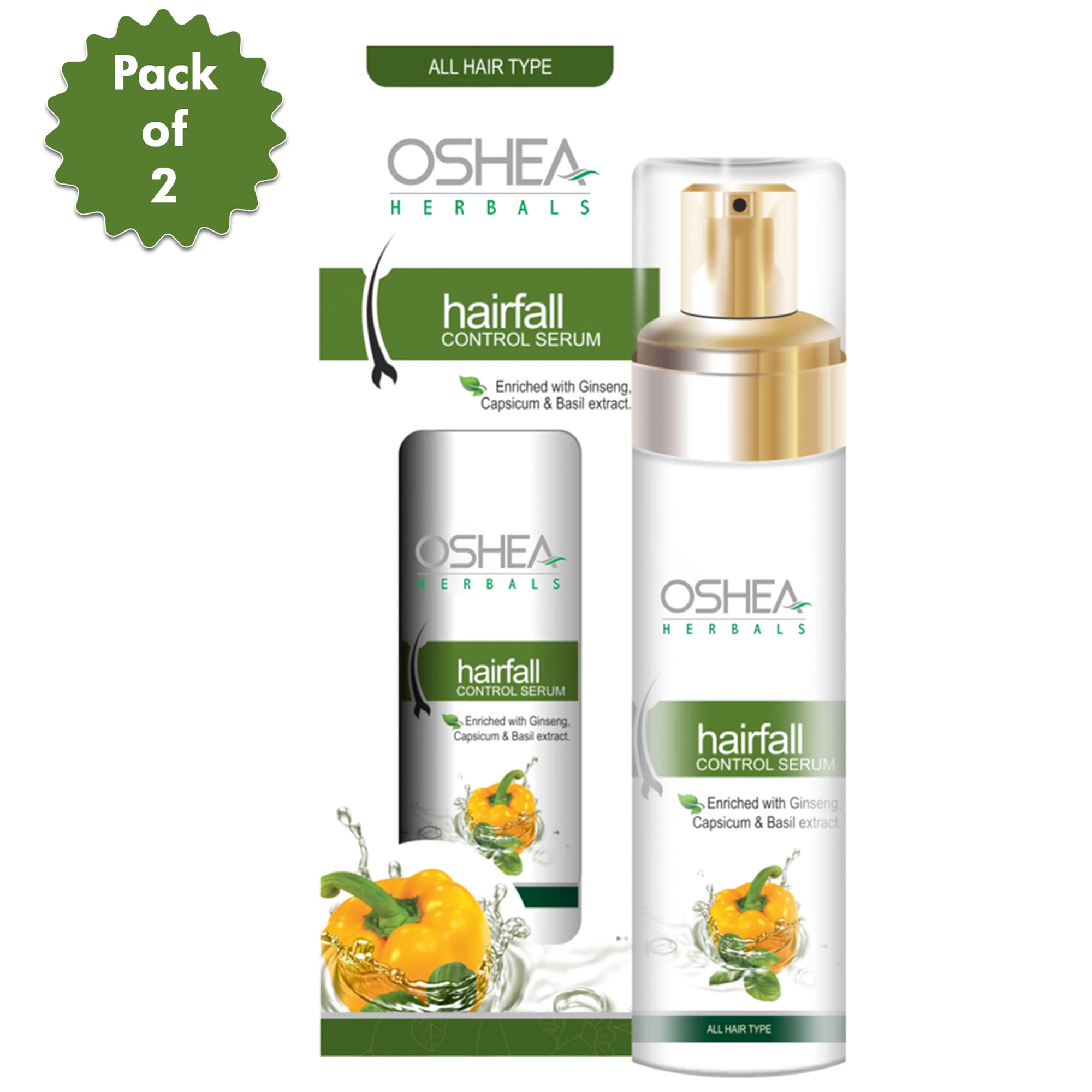 Hairfall Control Serum - Pack of 2