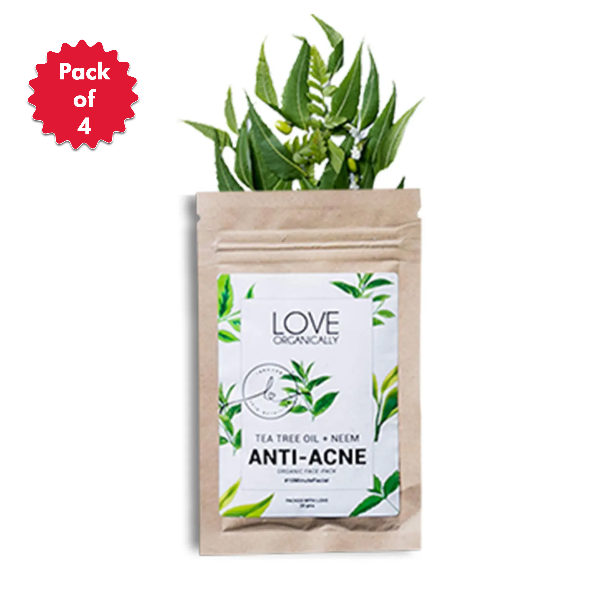 Anti-Acne Face Pack 25ml - Pack of 4