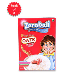 Zerobeli Oats(1kg) -  Pack of 3