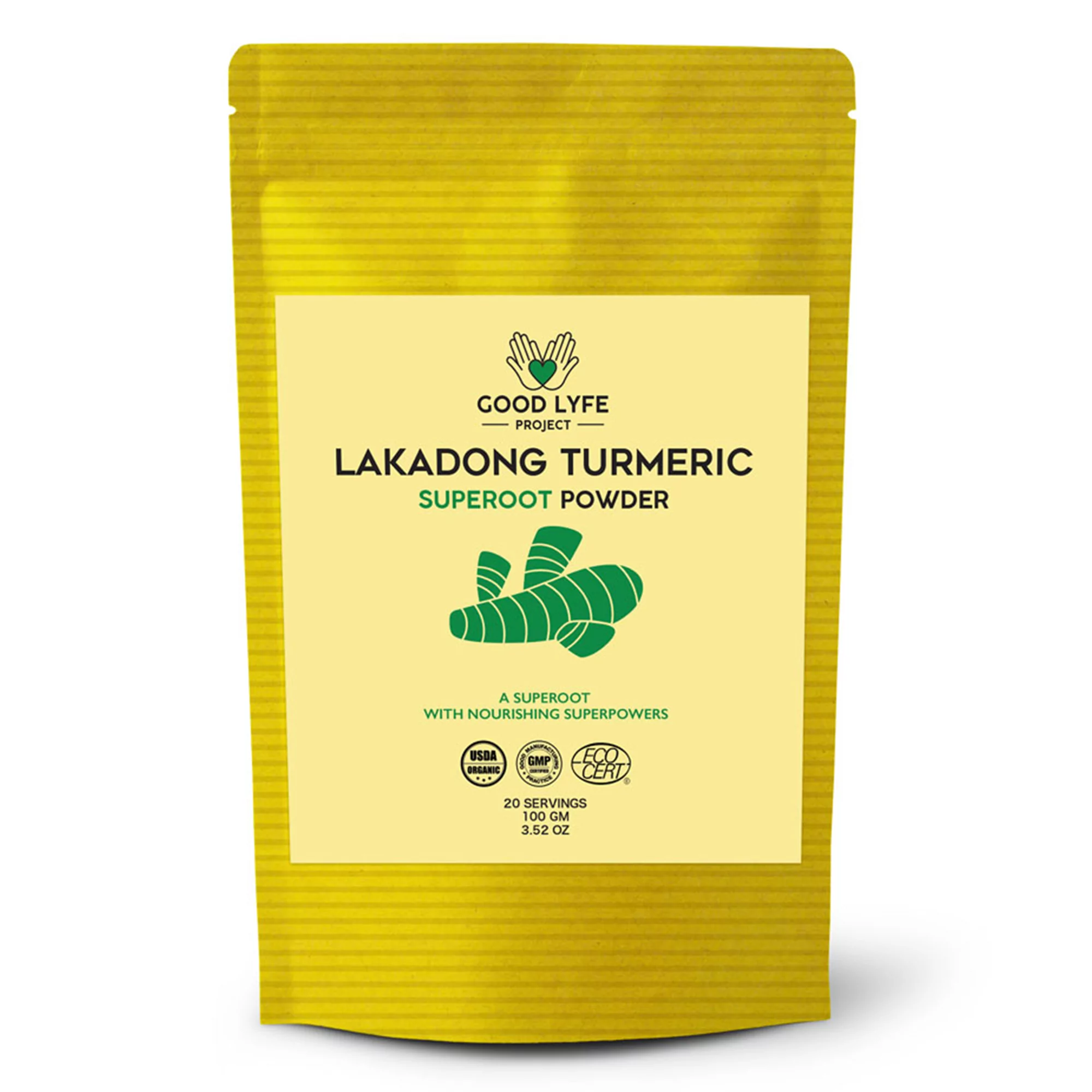 Good Lyfe Lakadong Turmeric Superoot Powder - 200g