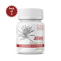 JEEVANI for Blood Sugar (60 Caps)- Pack of 2