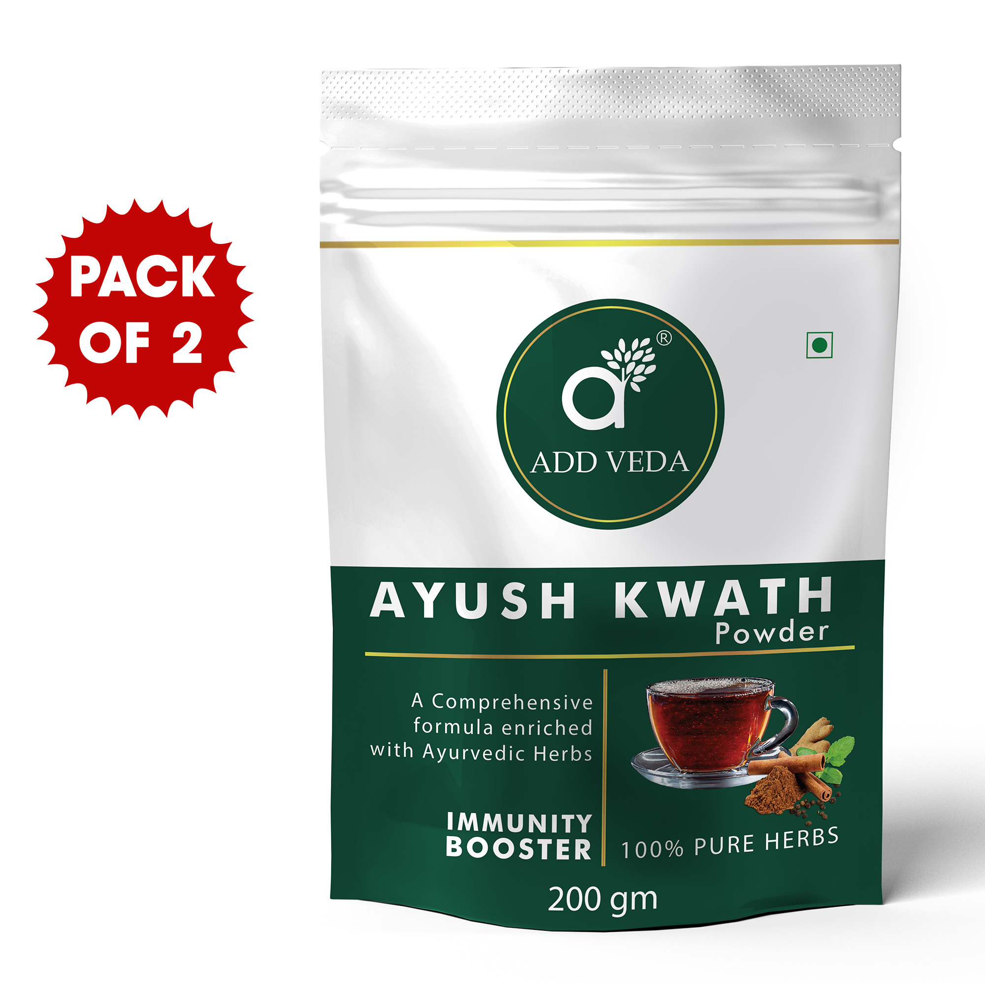 Add Veda Ayush Kwath - Pack pf 2
