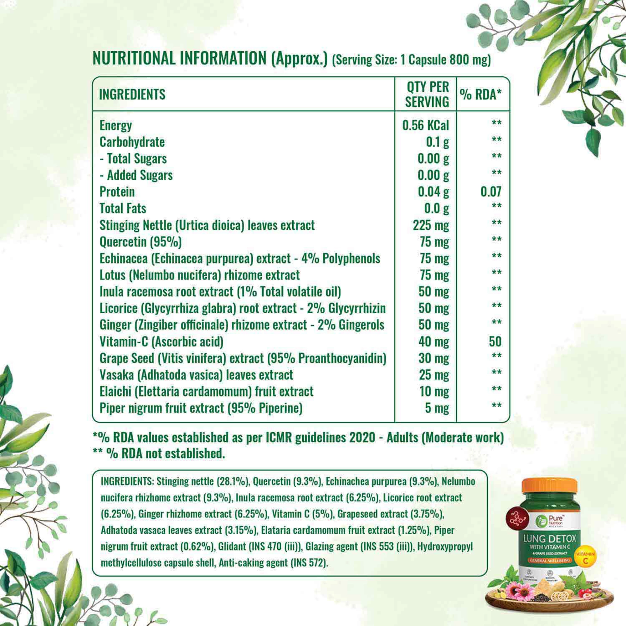 Onelife BCAA – Green Apple (250 Gram) - 0