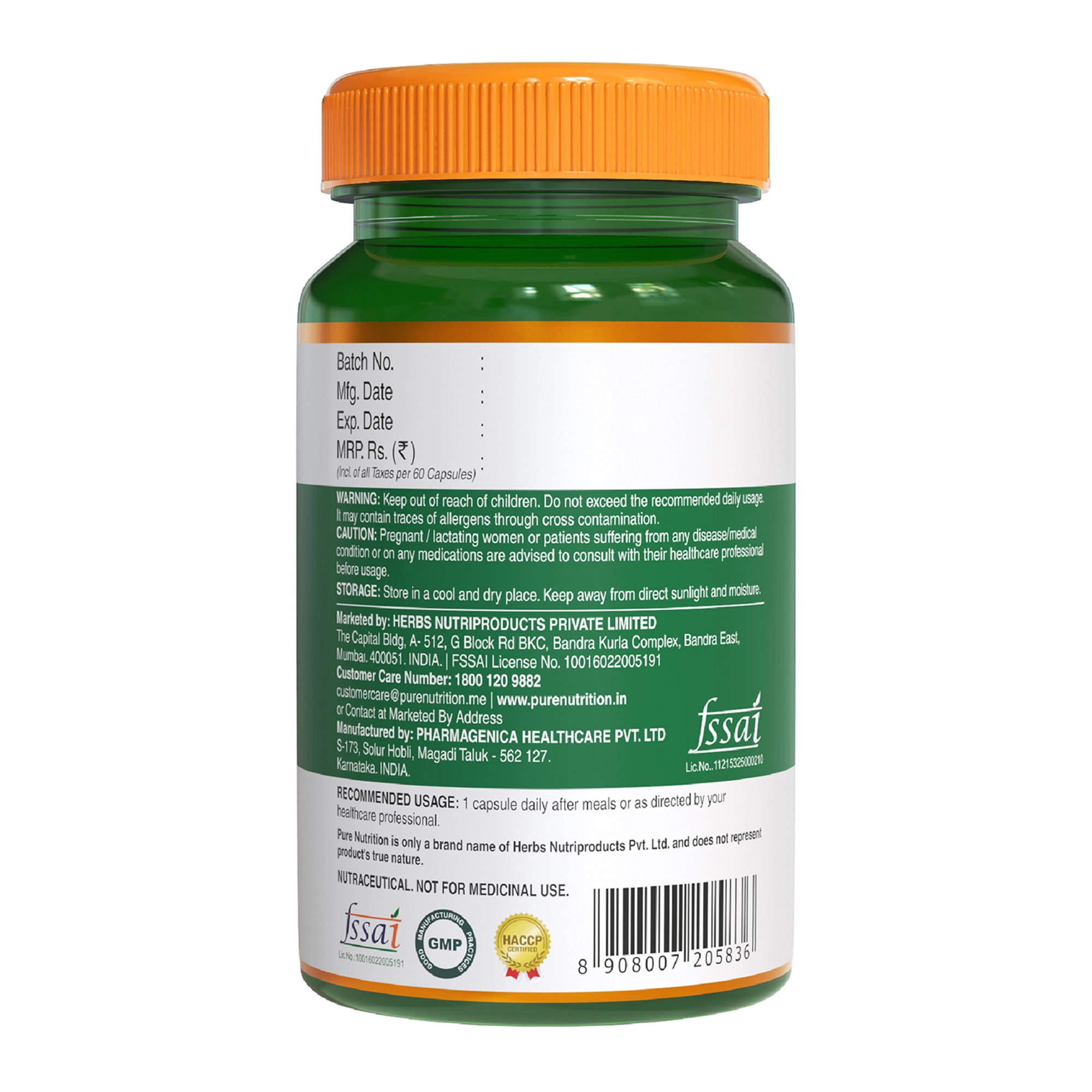 Onelife BCAA – Green Apple (250 Gram) - 0