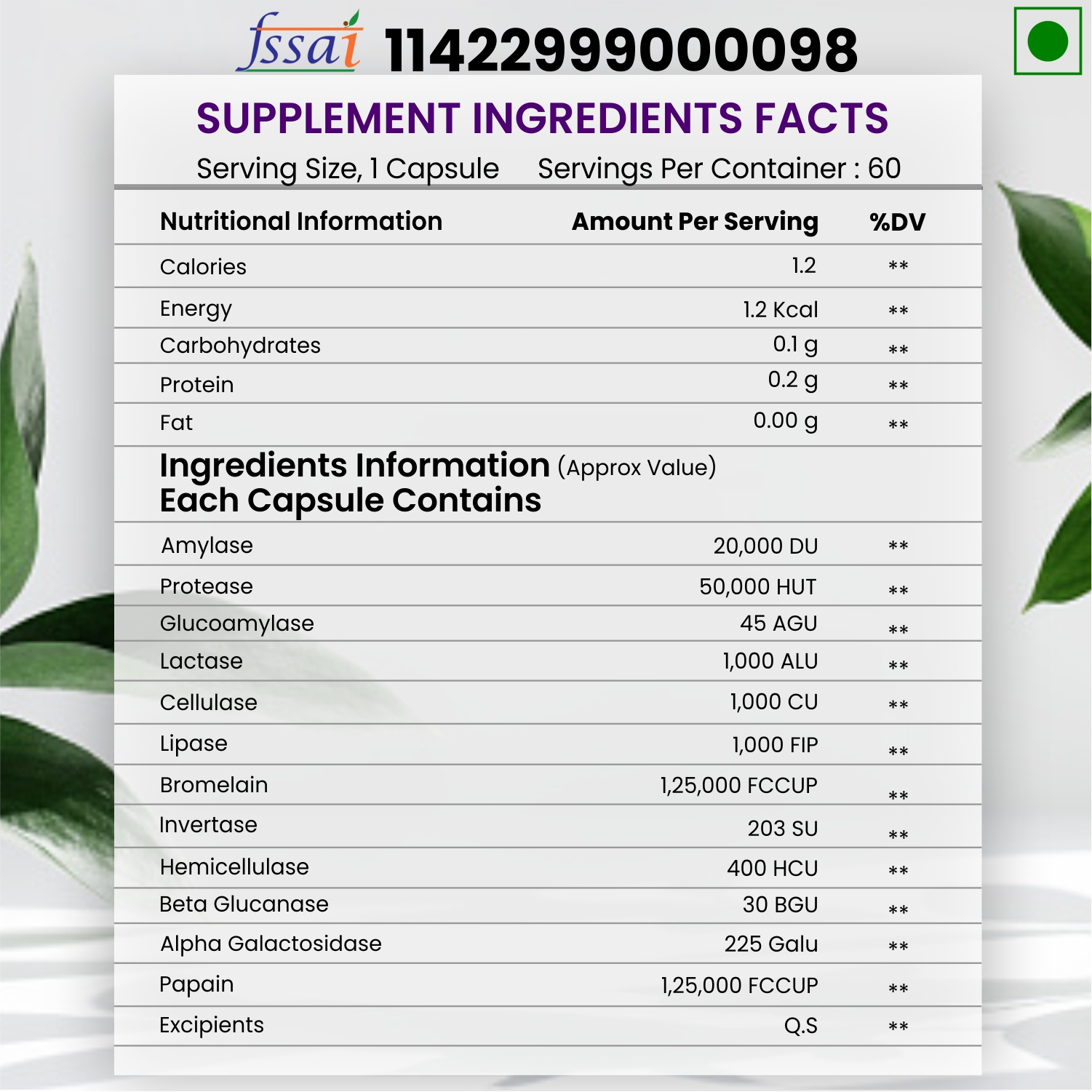 Onelife BCAA – Green Apple (250 Gram) - 0