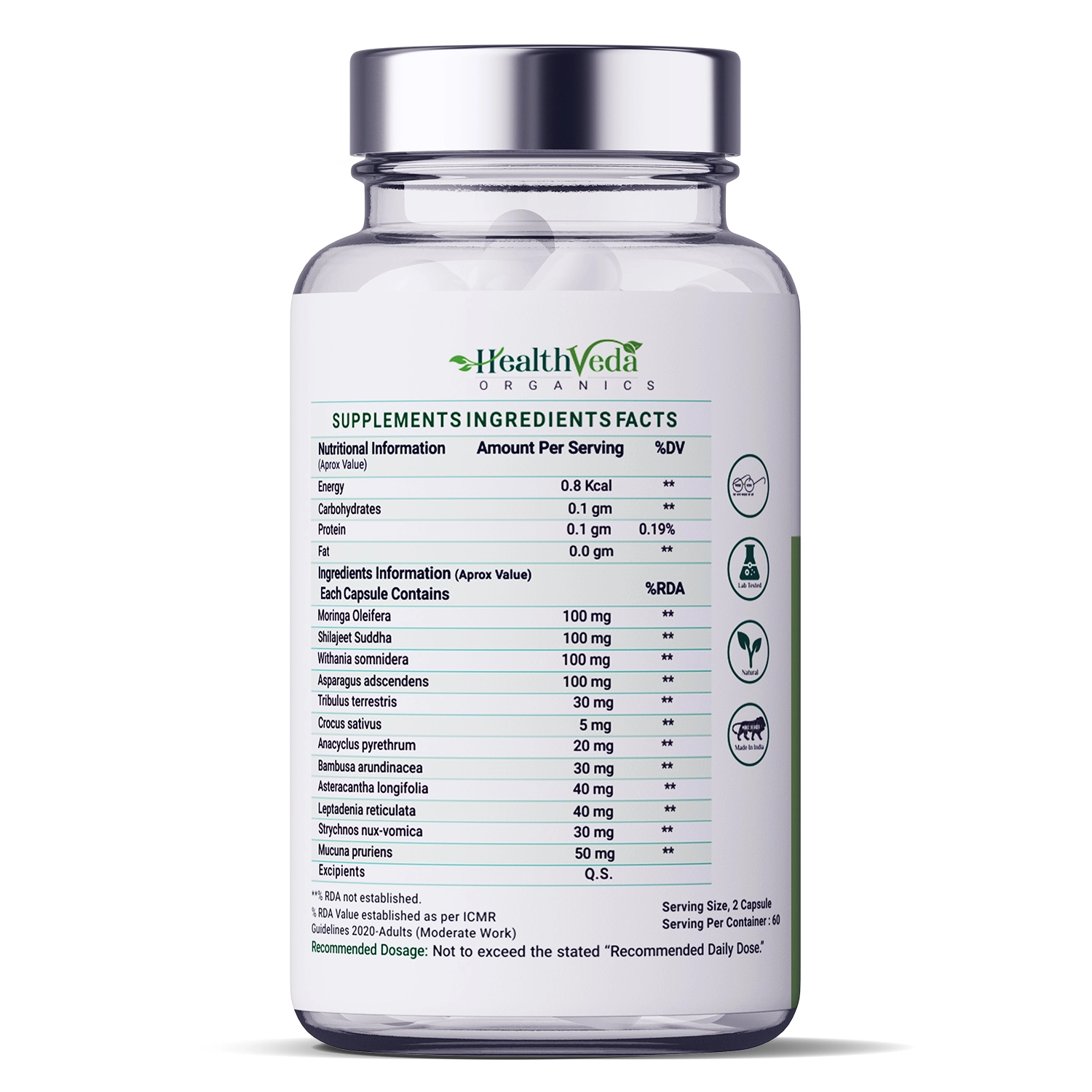 Onelife BCAA – Green Apple (250 Gram) - 0