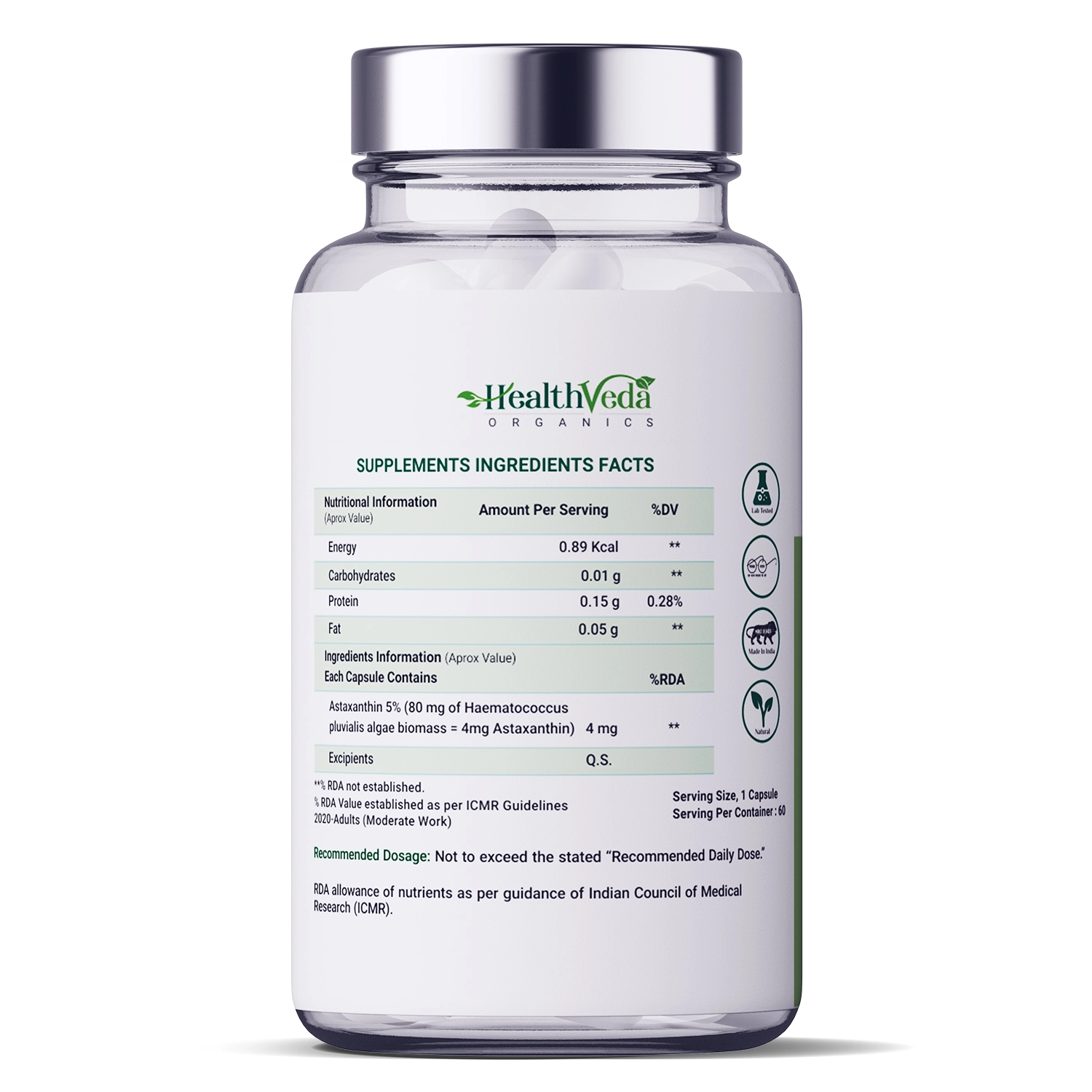 Onelife BCAA – Green Apple (250 Gram) - 0