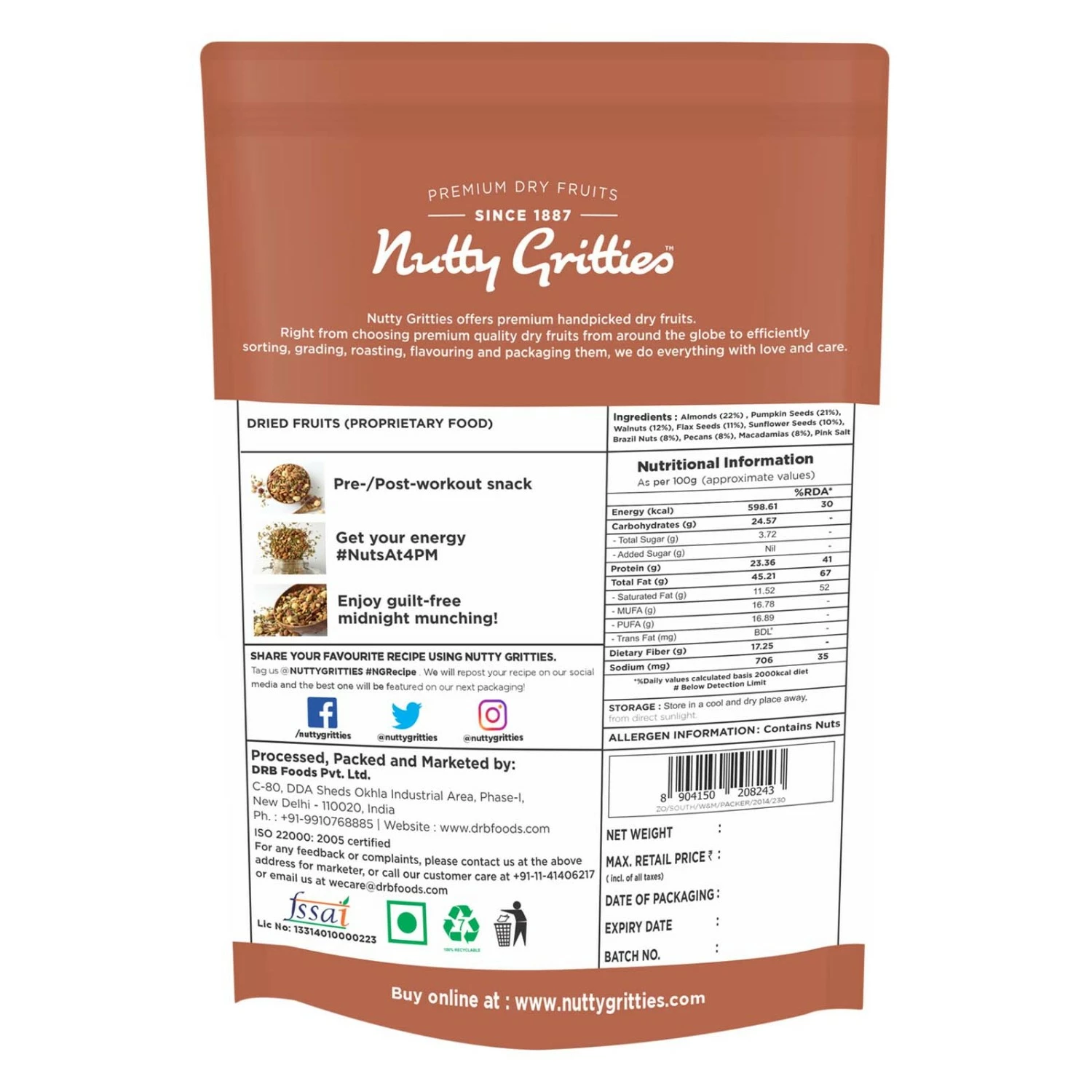 Onelife BCAA – Green Apple (250 Gram) - 0