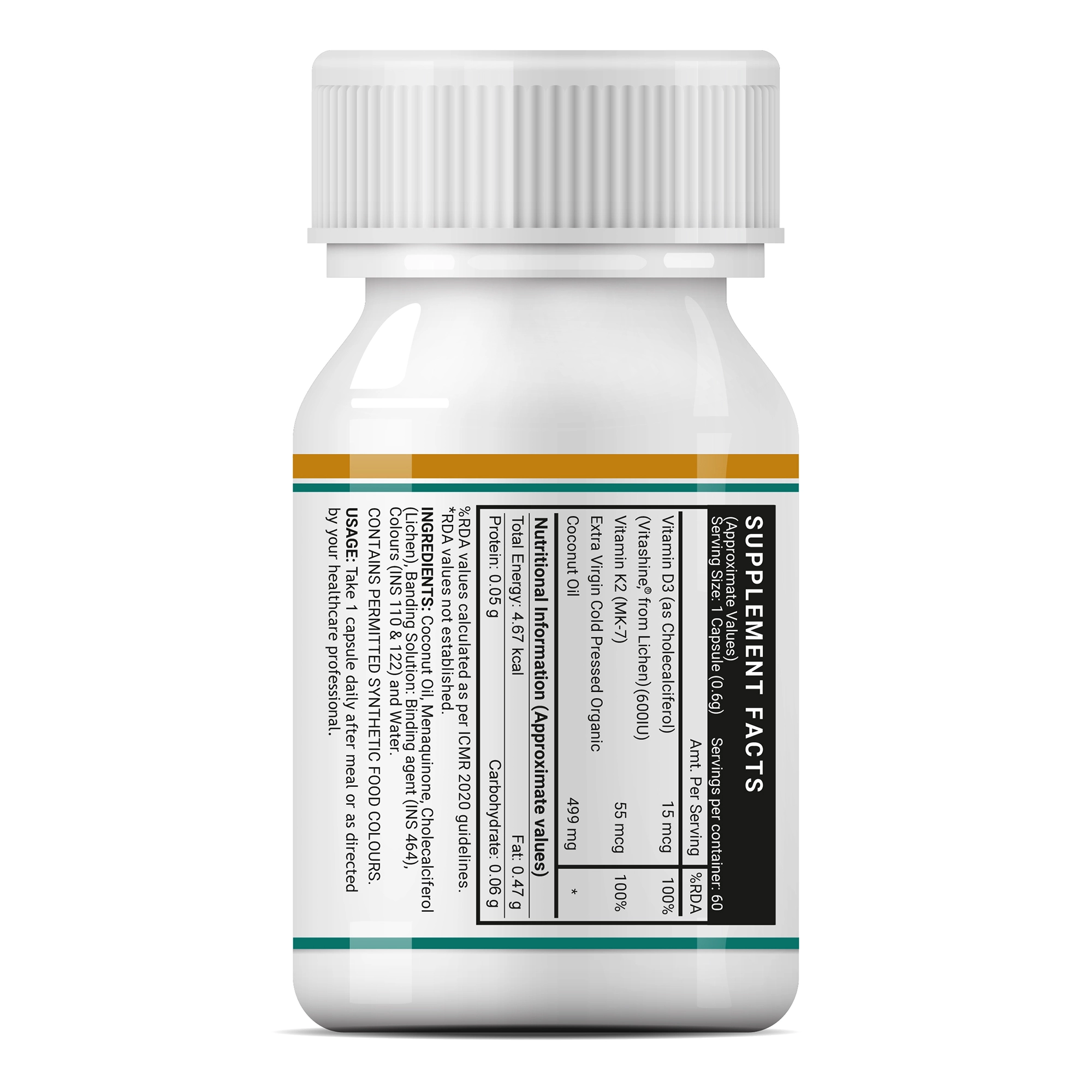 Onelife BCAA – Green Apple (250 Gram) - 0
