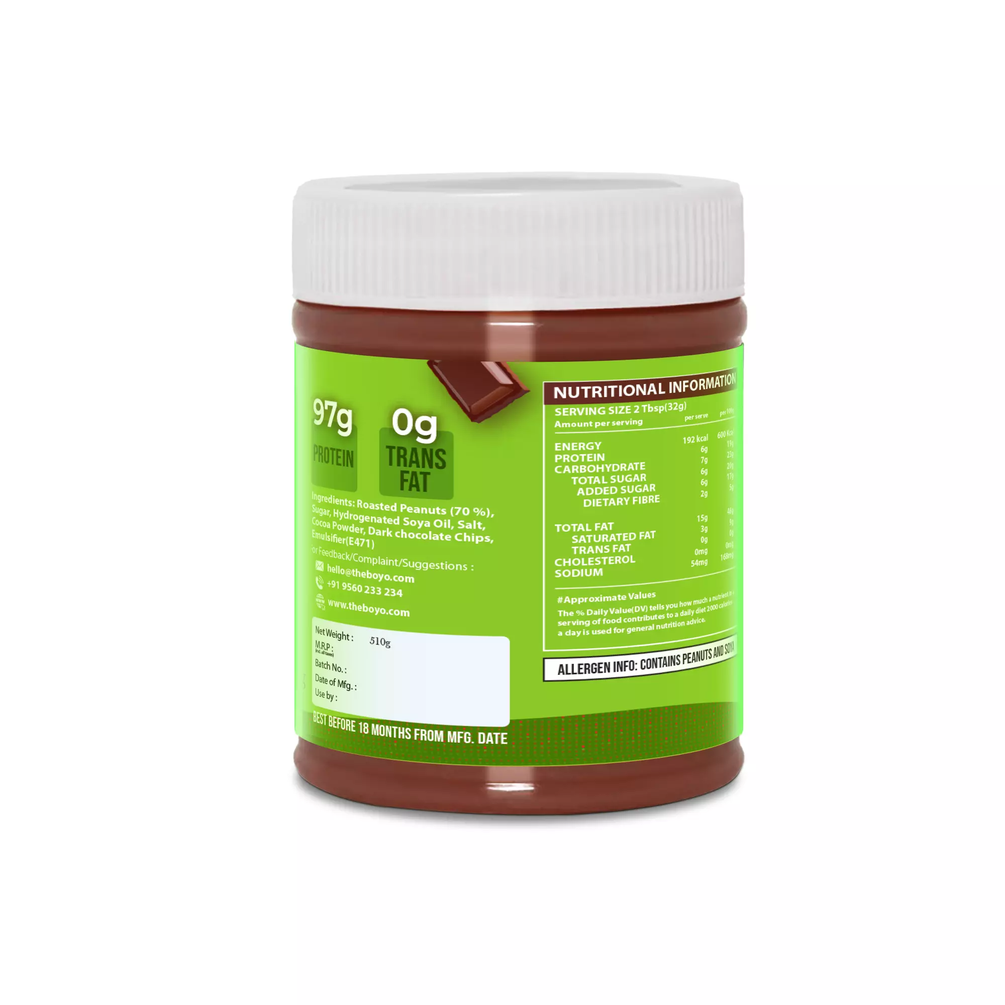 Onelife BCAA – Green Apple (250 Gram) - 0