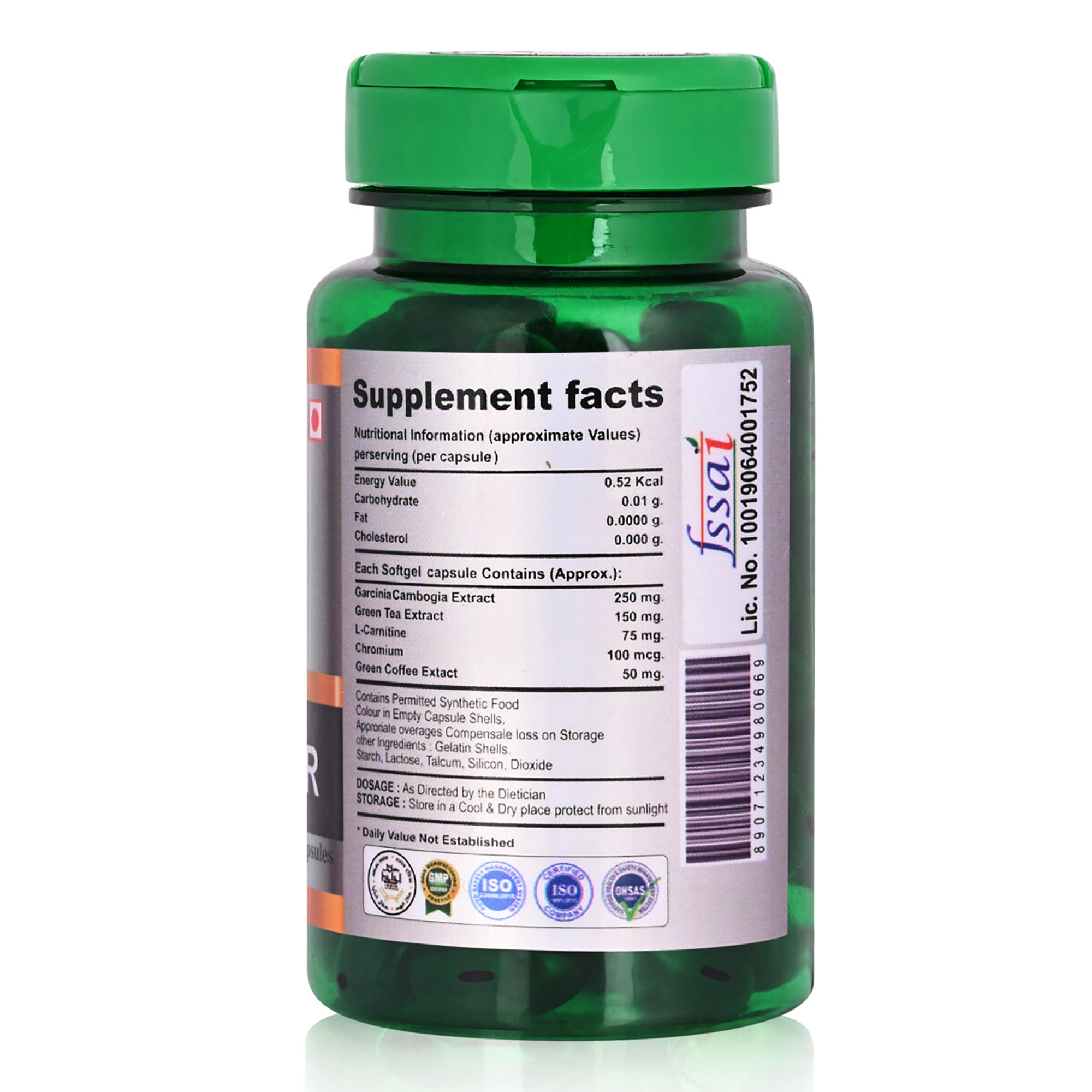 Onelife BCAA – Green Apple (250 Gram) - 0