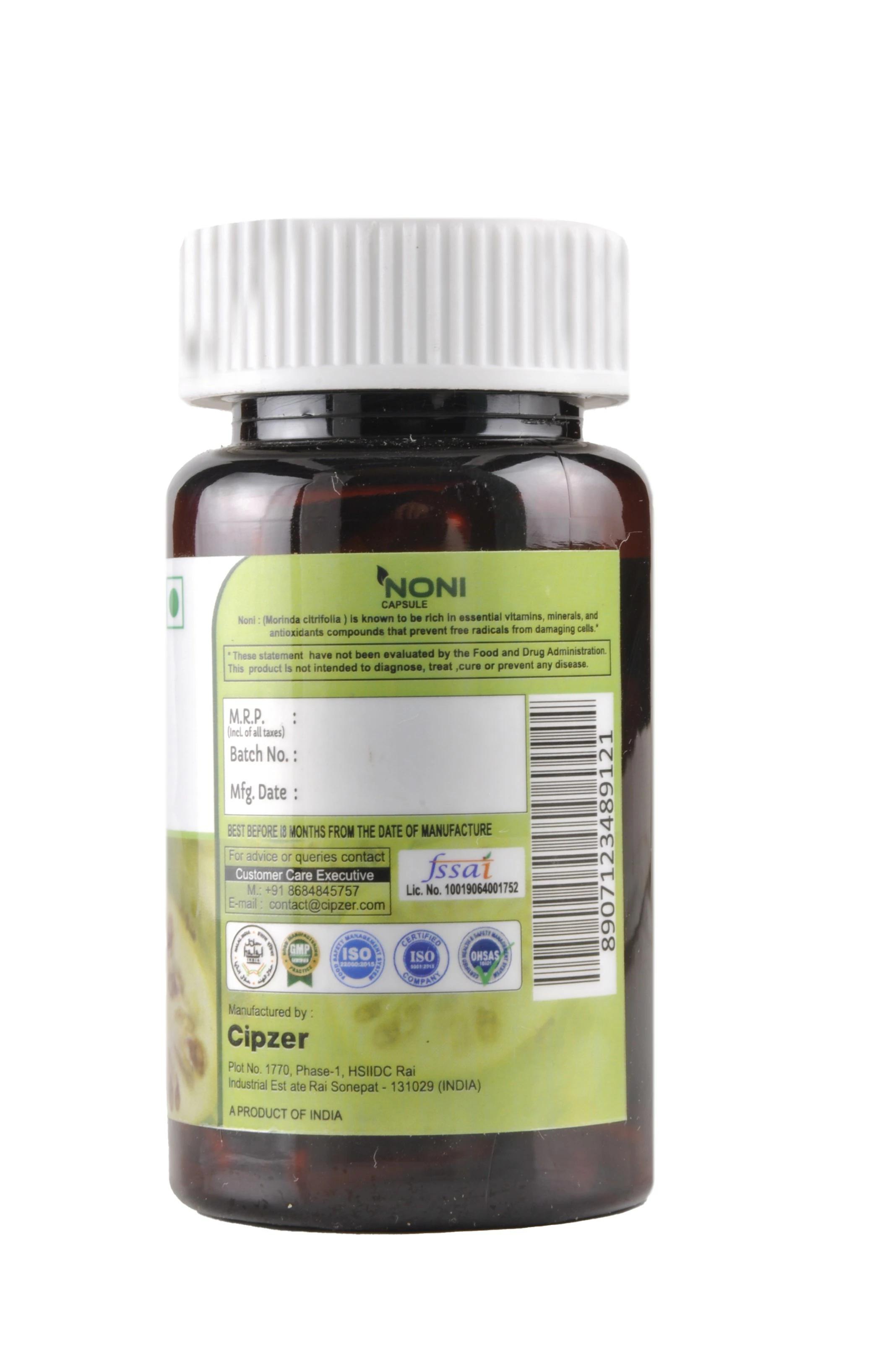 Onelife BCAA – Green Apple (250 Gram) - 0
