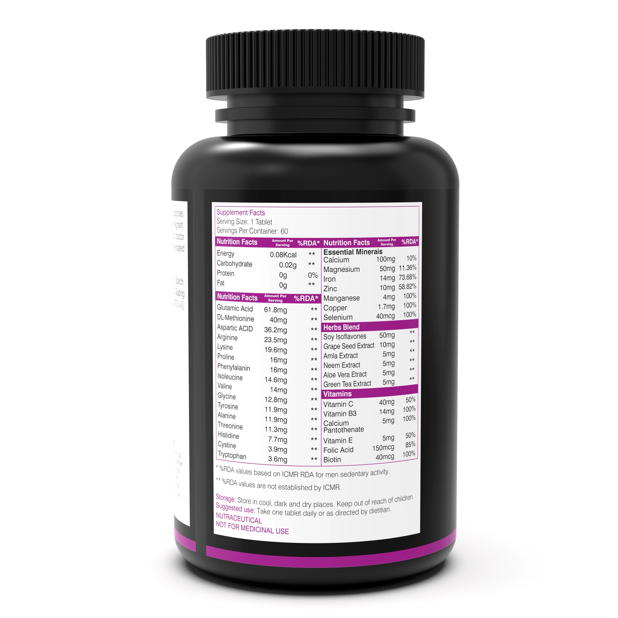 Onelife BCAA – Green Apple (250 Gram) - 0