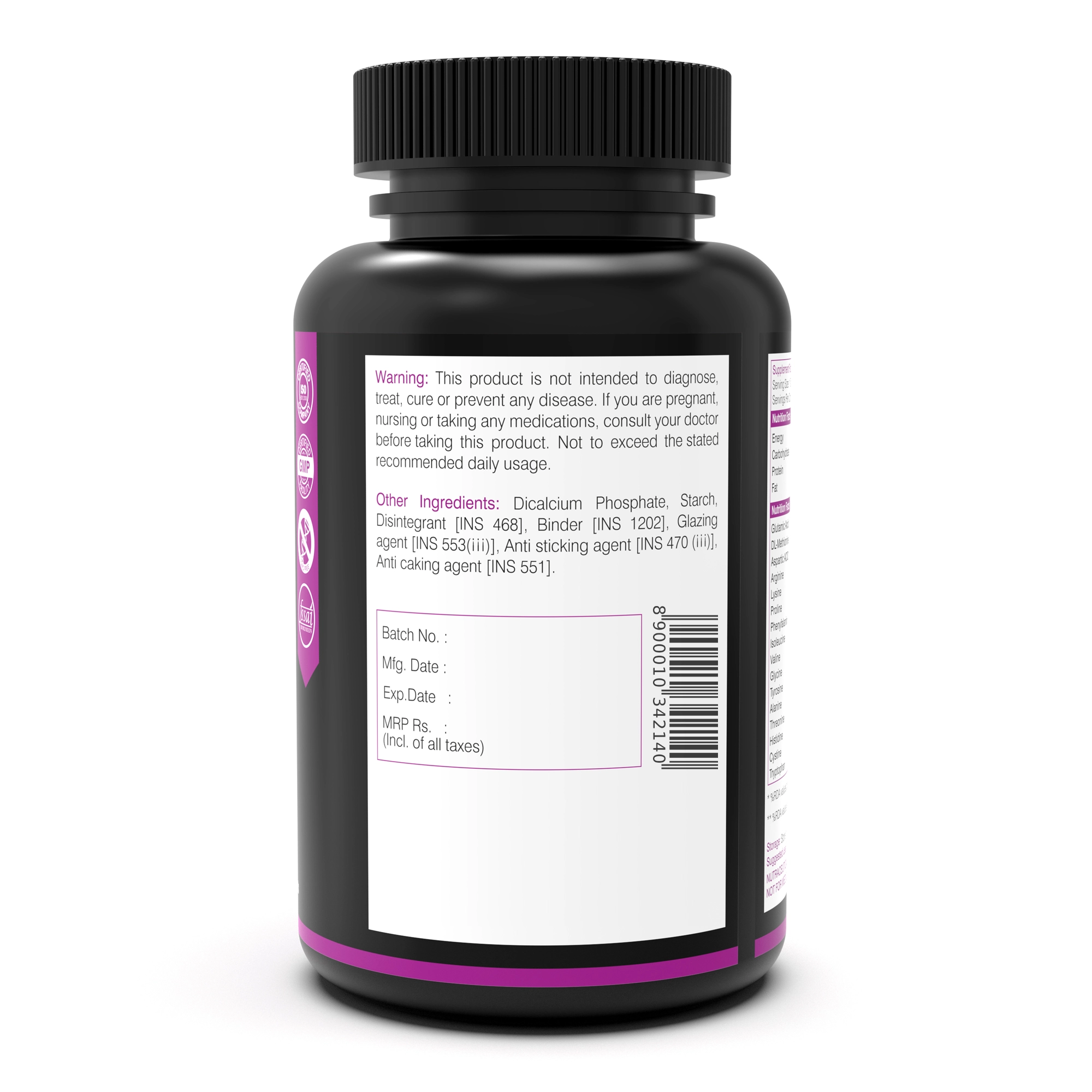 Onelife BCAA – Green Apple (250 Gram) - 0