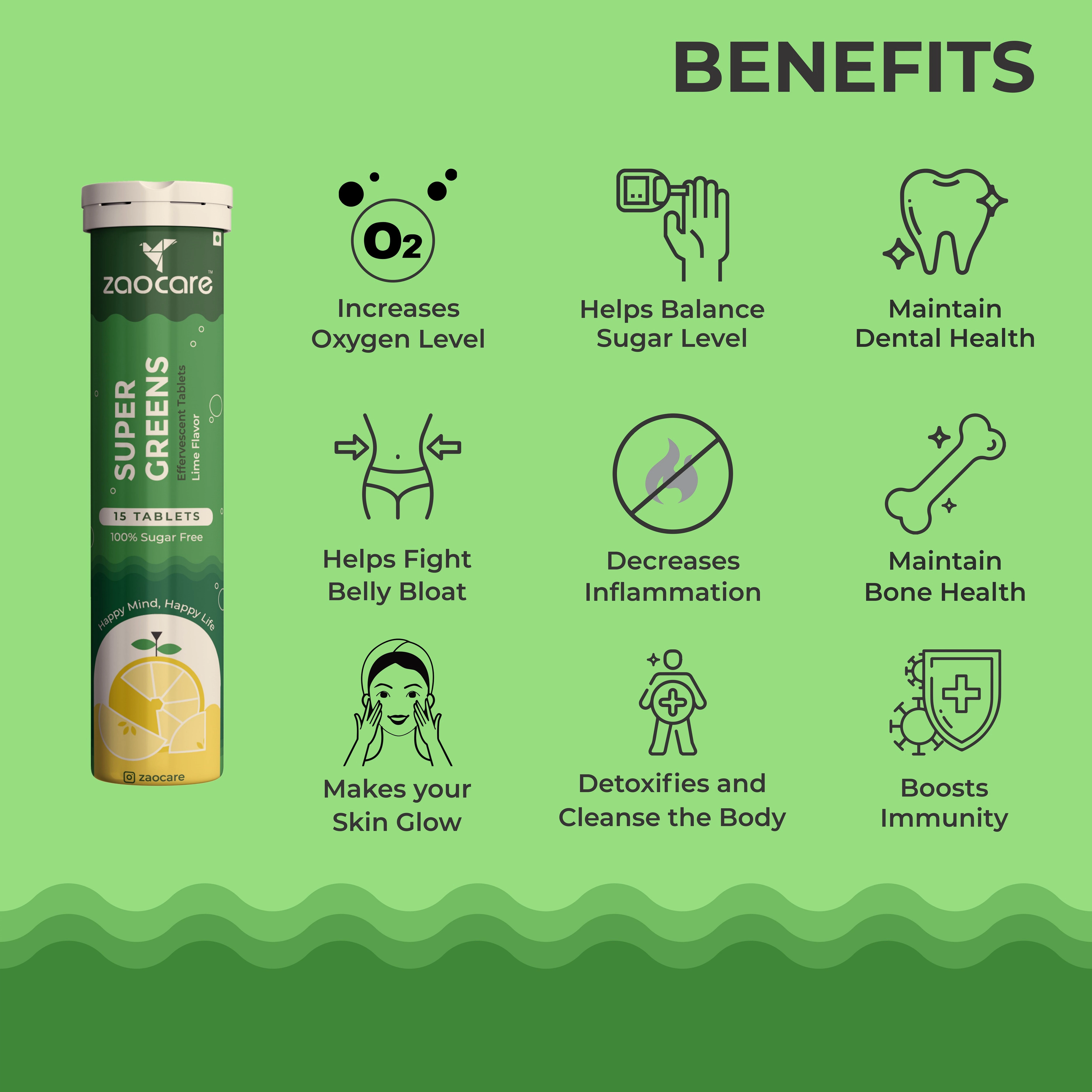 Onelife BCAA – Green Apple (250 Gram) - 0