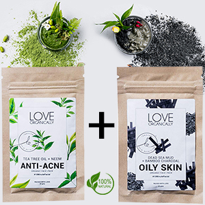 Anti-Acne Face Pack + Oily Skin Face Pack