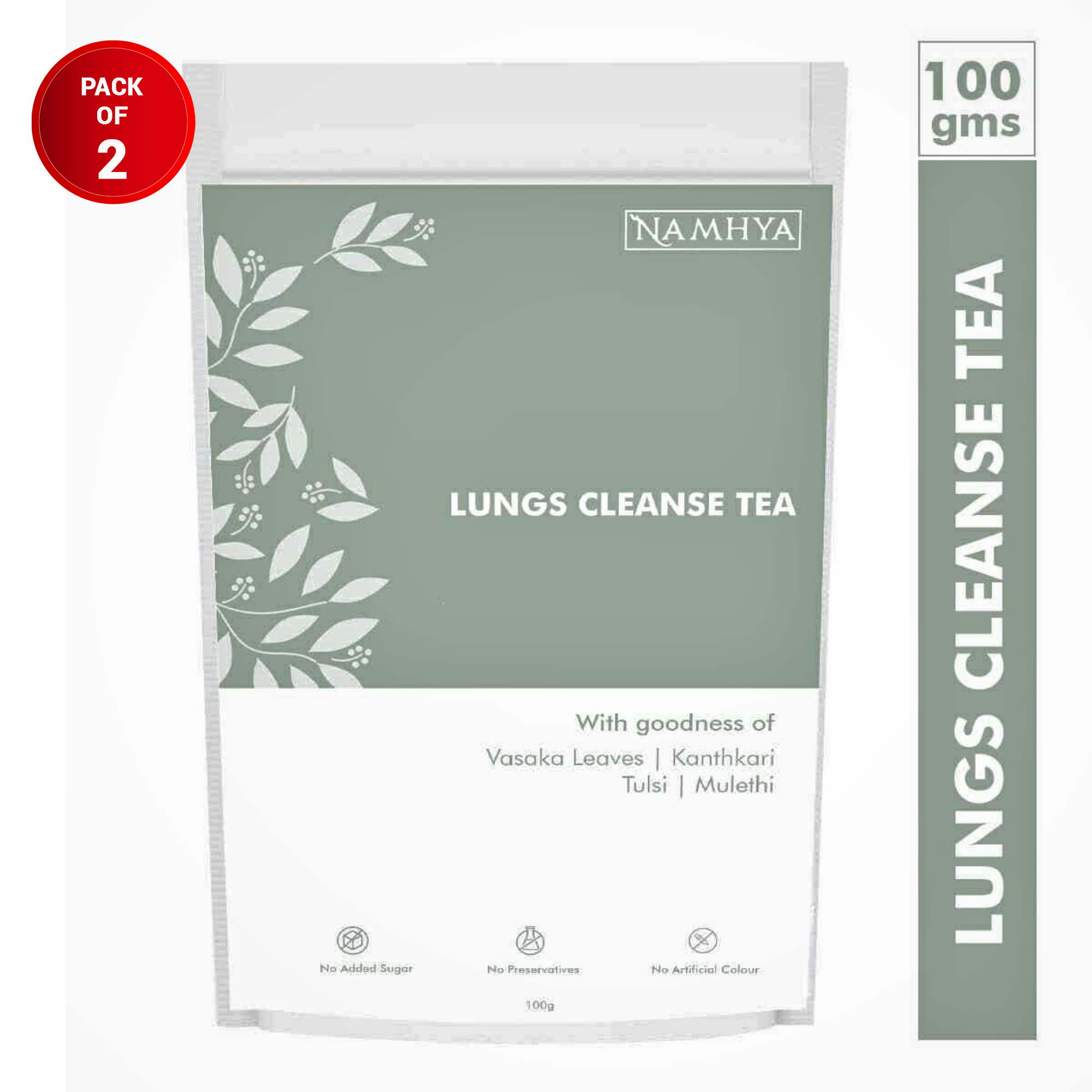 Namhya Lung Cleanse Tea 100g Pack of 2