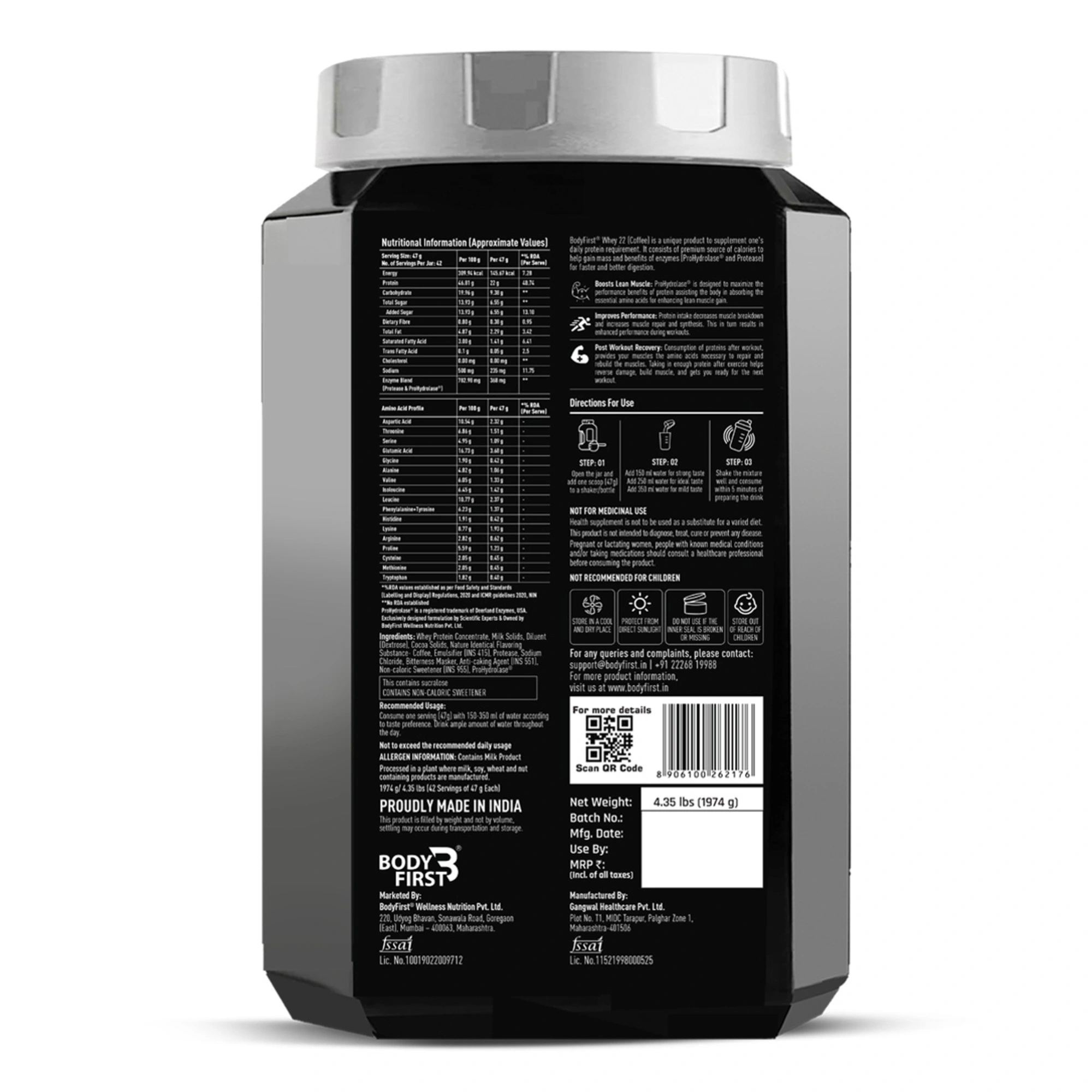 Onelife BCAA – Green Apple (250 Gram) - 0