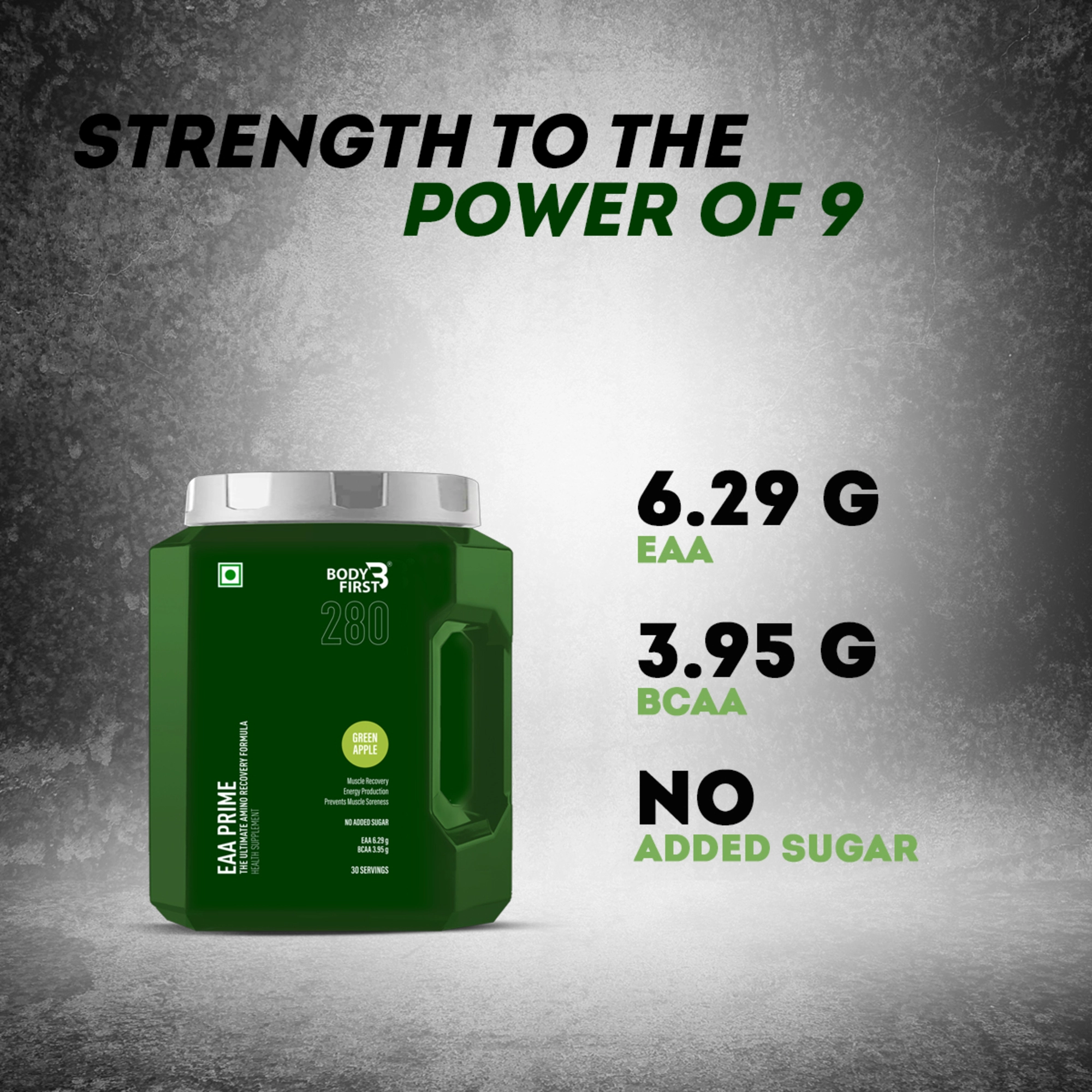 Onelife BCAA – Green Apple (250 Gram) - 0