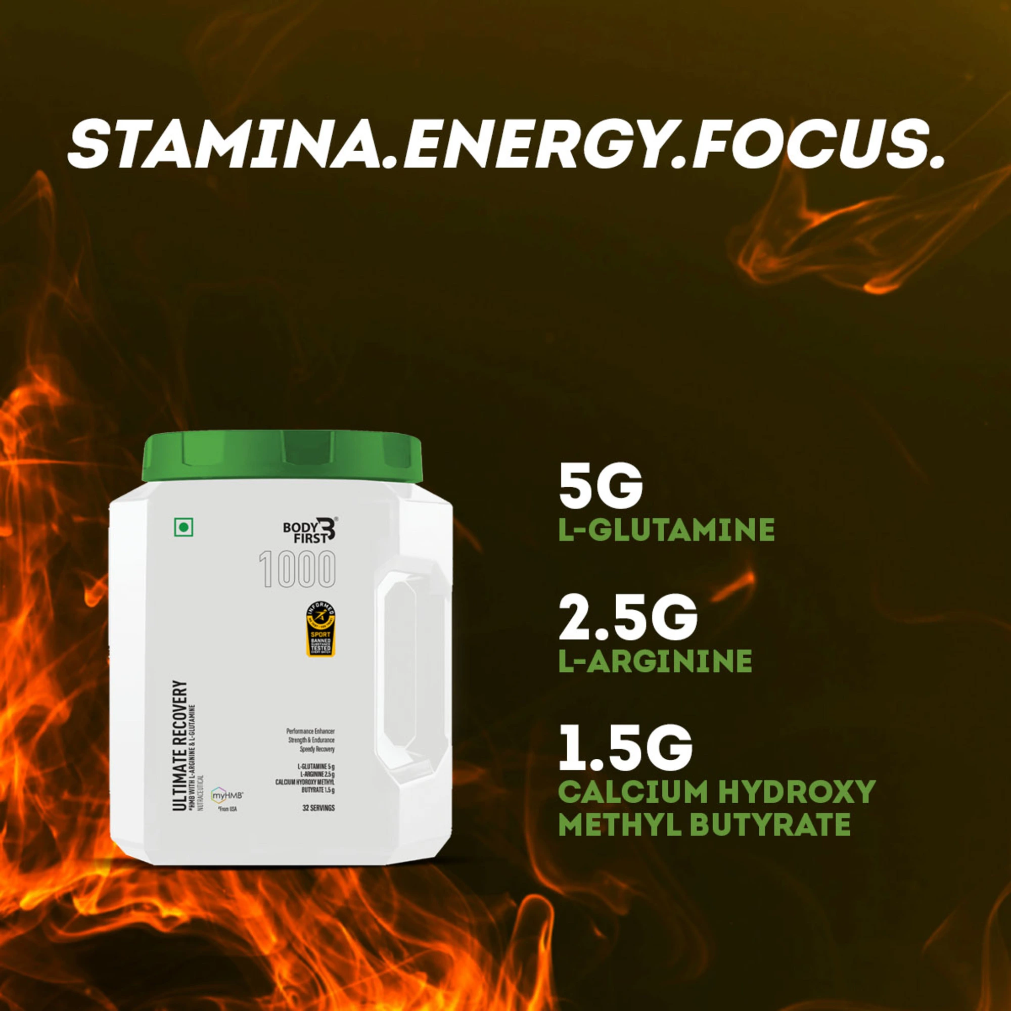 Onelife BCAA – Green Apple (250 Gram) - 0