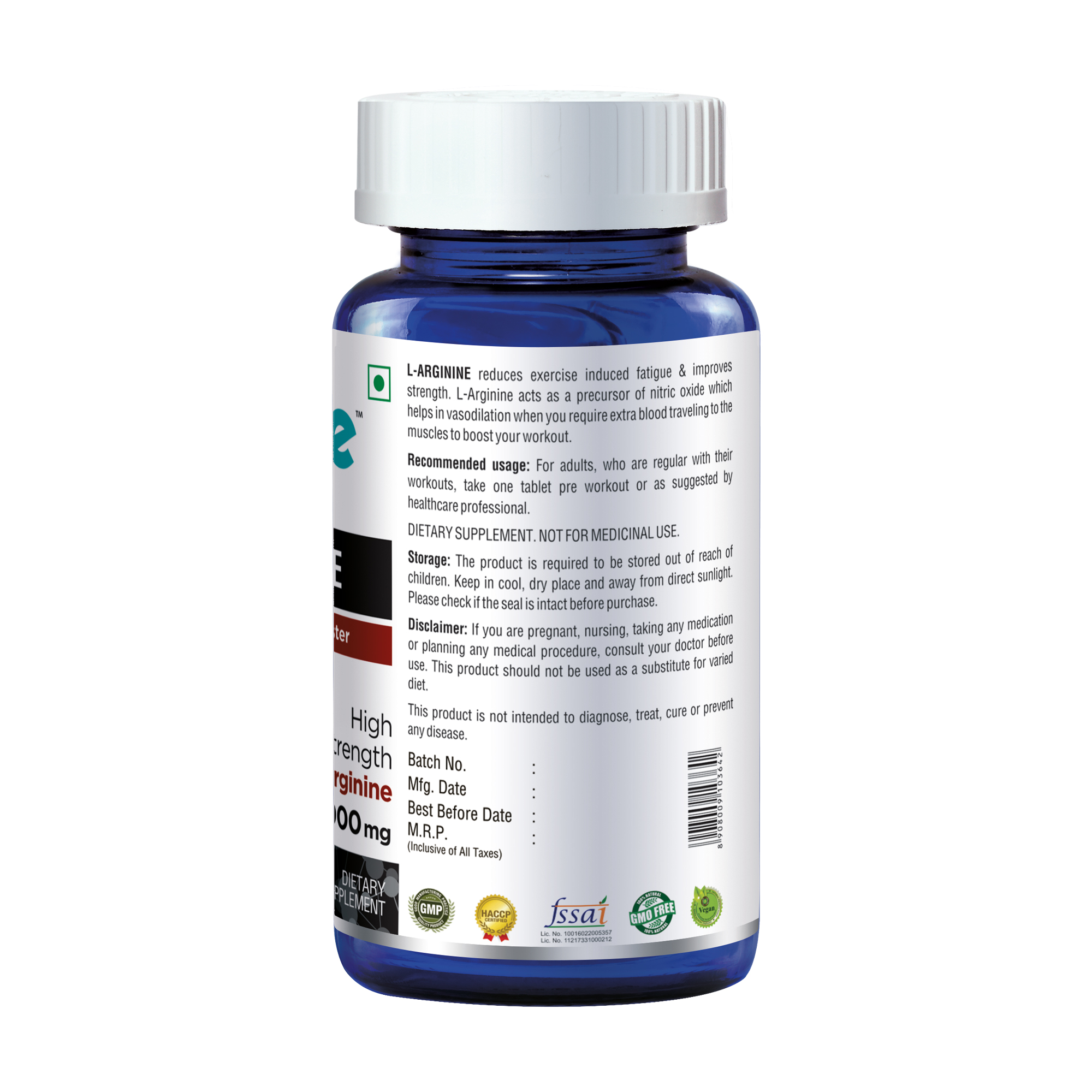 Onelife BCAA – Green Apple (250 Gram) - 0