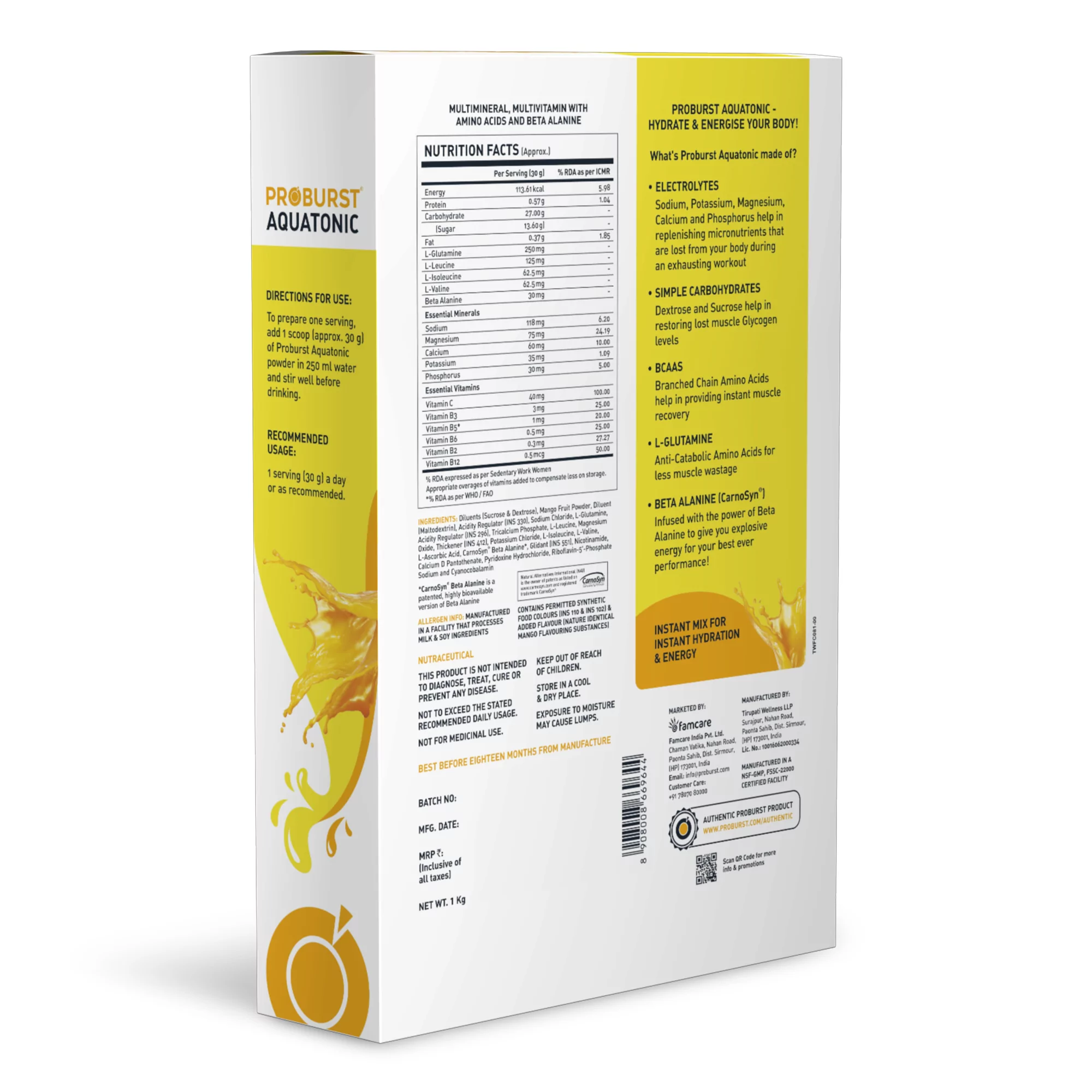 Onelife BCAA – Green Apple (250 Gram) - 0