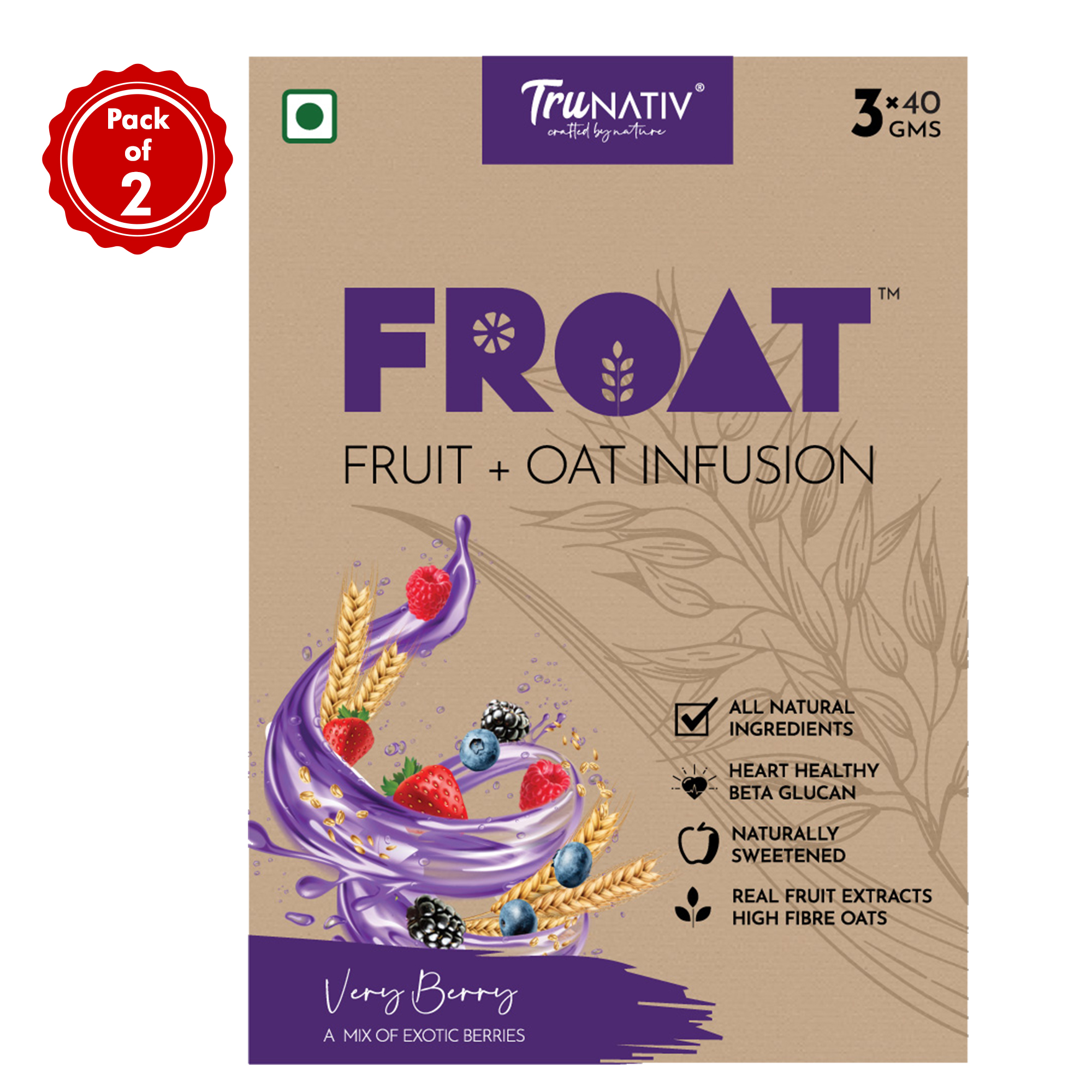 FROAT Very Berry - Pack of 2