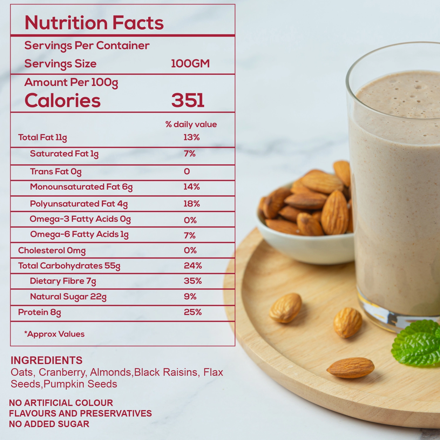 Onelife BCAA – Green Apple (250 Gram) - 0