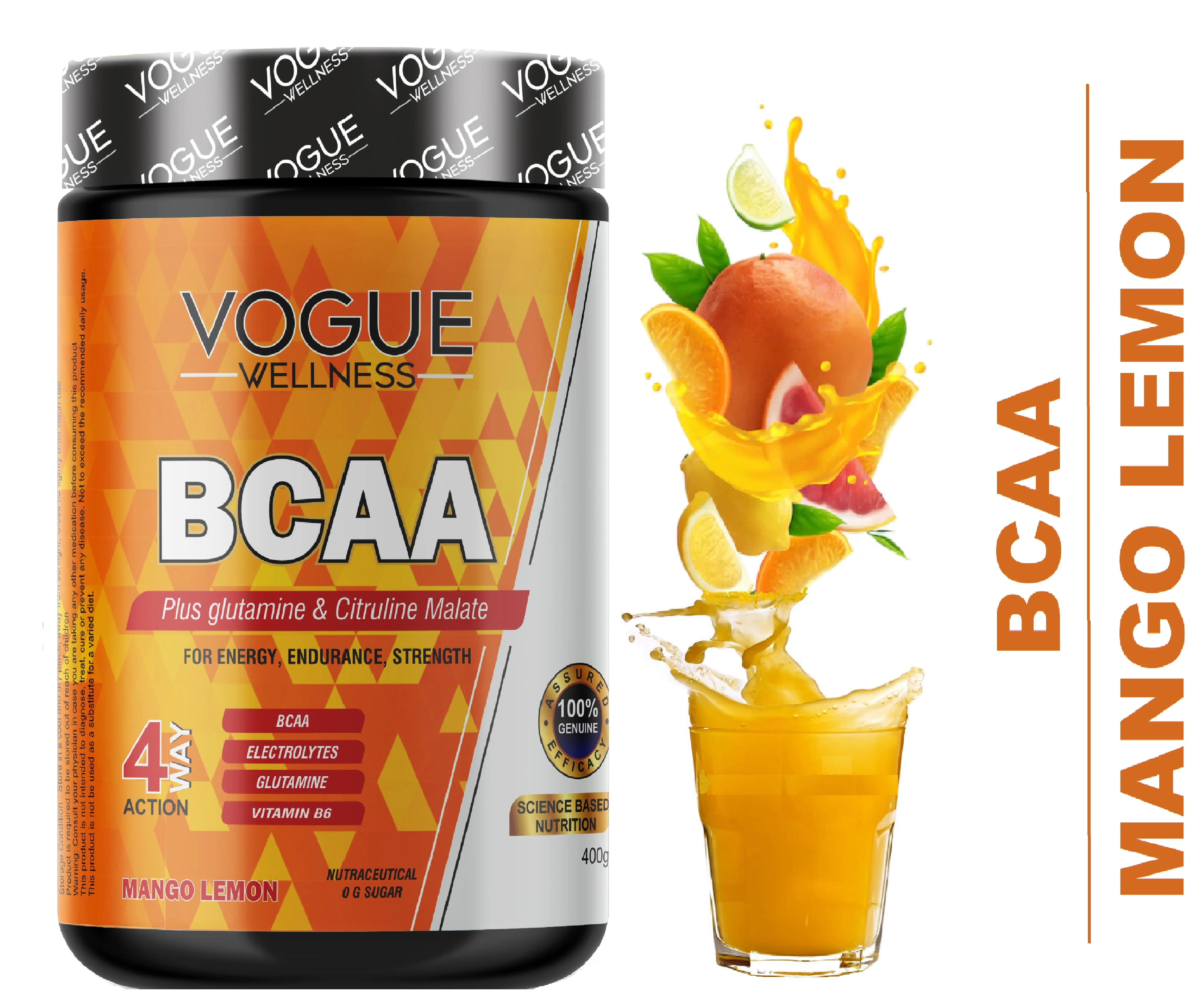 Onelife BCAA – Green Apple (250 Gram) - 0