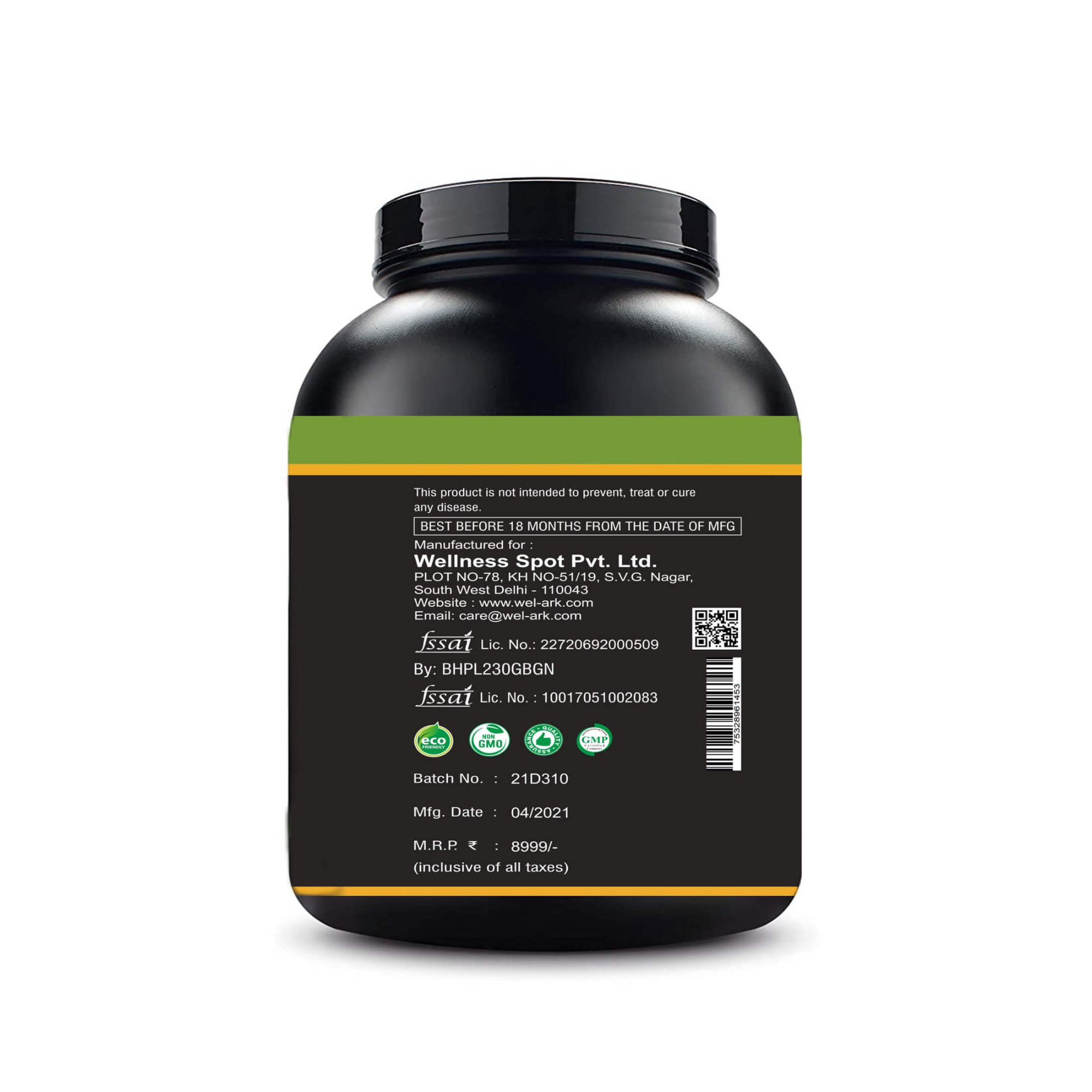 Onelife BCAA – Green Apple (250 Gram) - 0