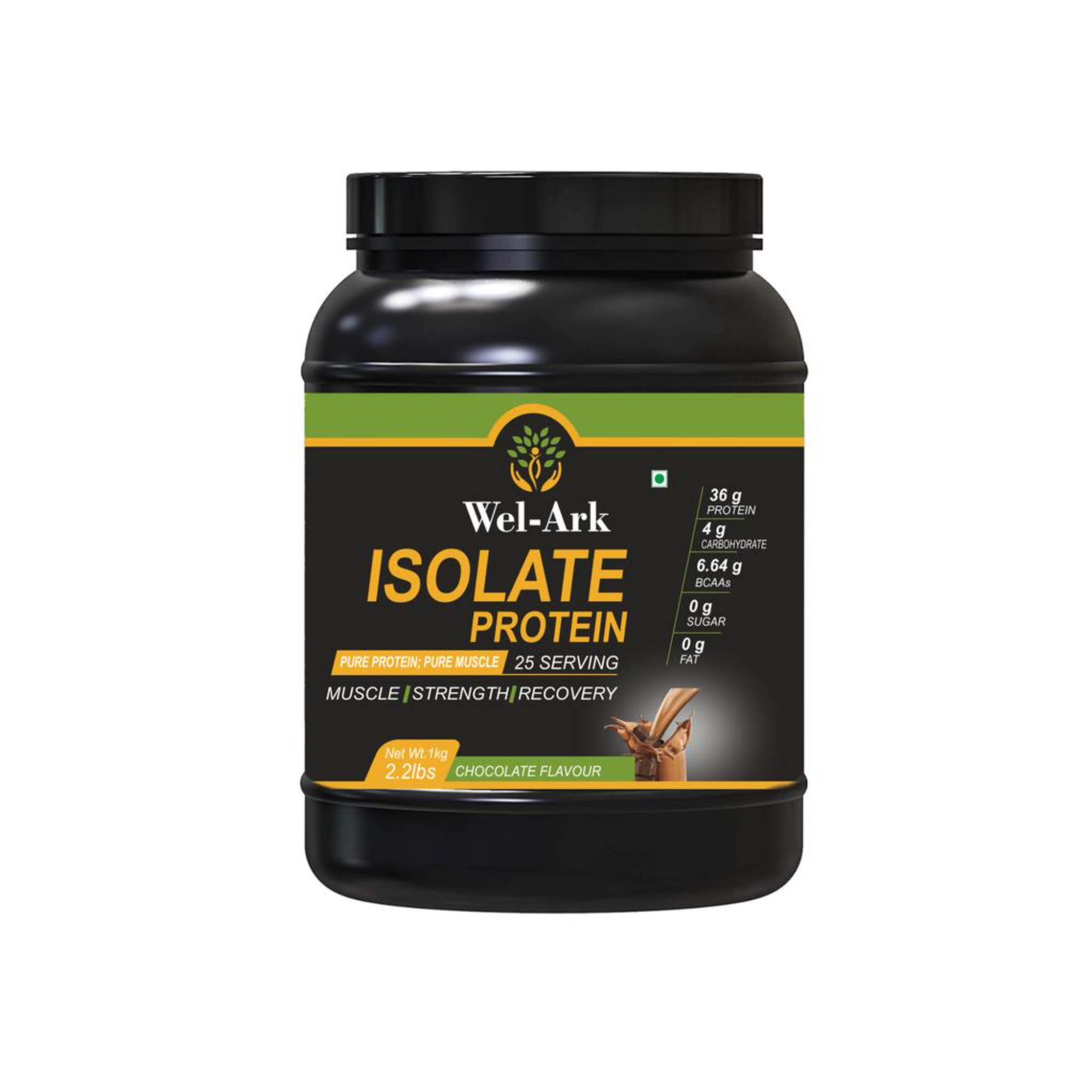 Wel Ark Isolate protein (Choco Flavor) 1kg