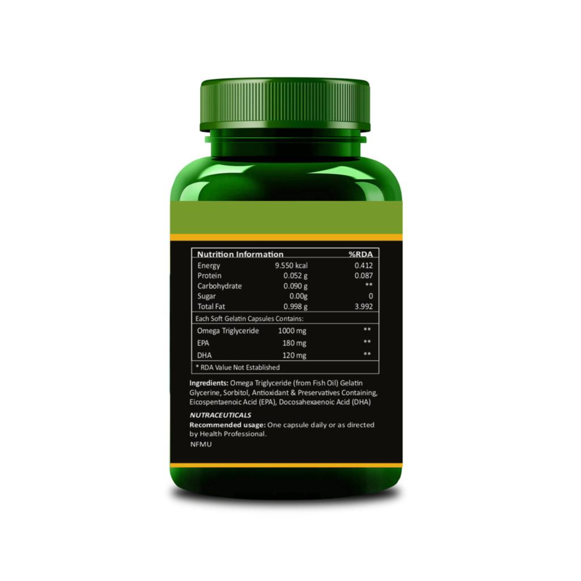 Onelife BCAA – Green Apple (250 Gram) - 0