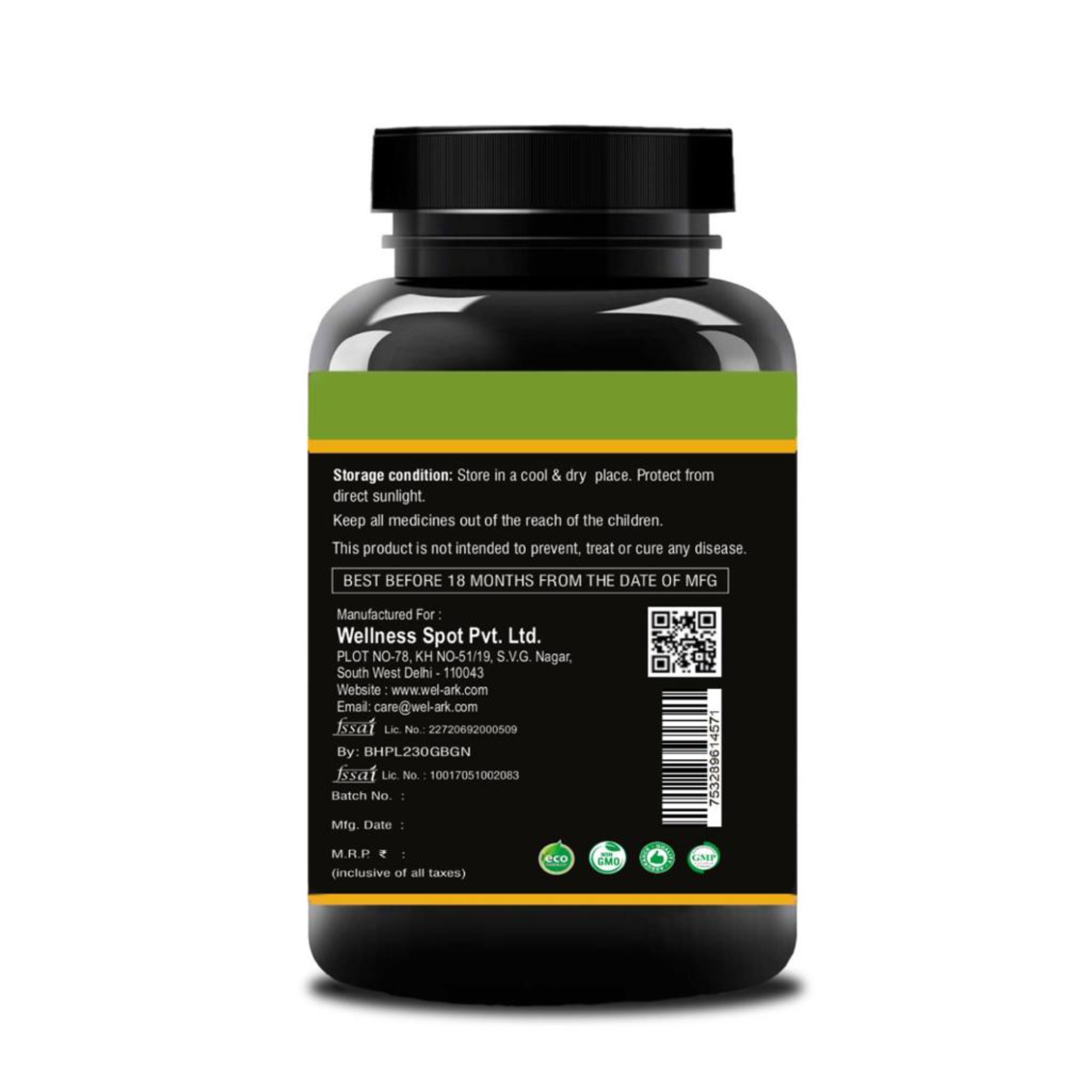 Onelife BCAA – Green Apple (250 Gram) - 0