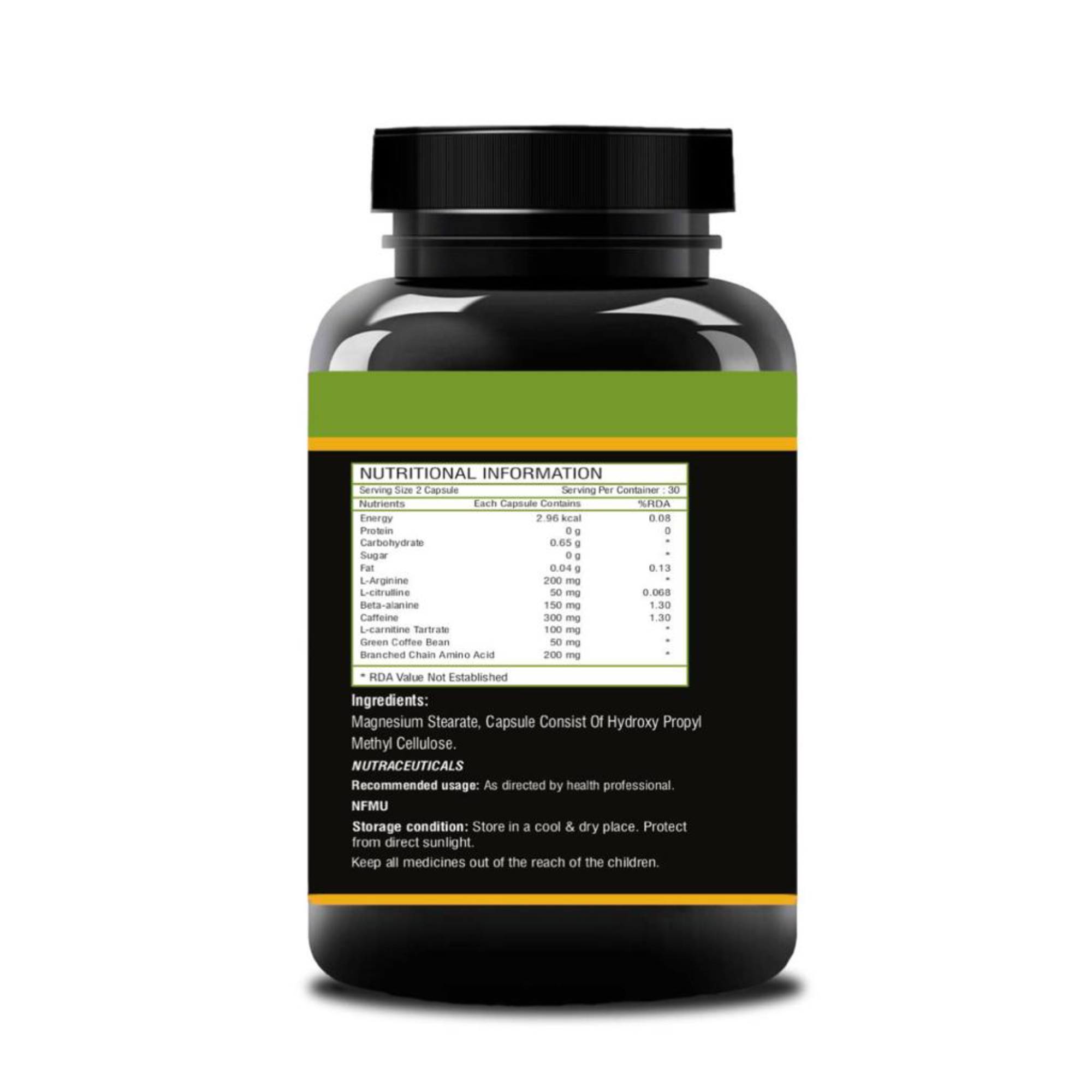 Onelife BCAA – Green Apple (250 Gram) - 0