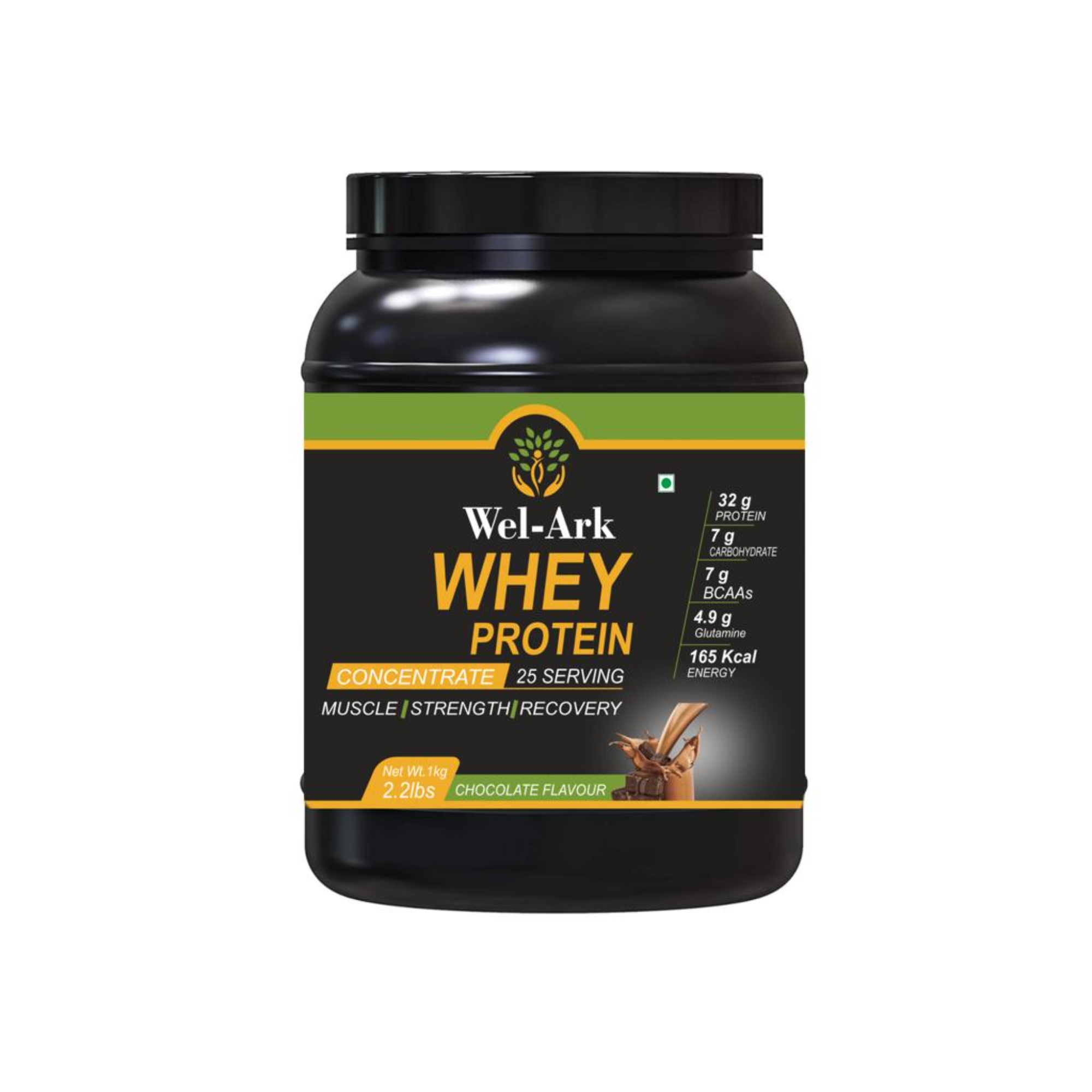 Wel Ark Whey protein (Choco Flavor) 1kg