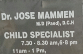 Dr. Jose Mammen