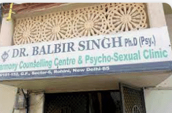 Harmony Counceling Centre & Psycho Sexual Clinic      (ON Call)