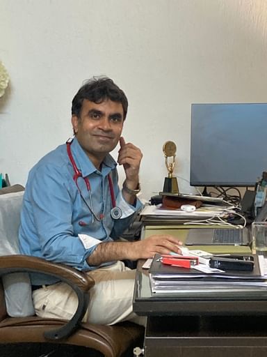 Dr Chandrakant Lahariya as Consultant Physician ; Diabetologist; Preventive Medicine and Wellness Specialist