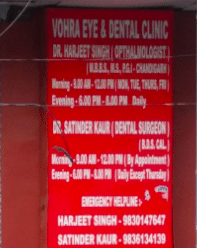 Vohra eye & dental clinic