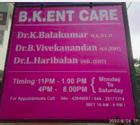 B K Ent Care
