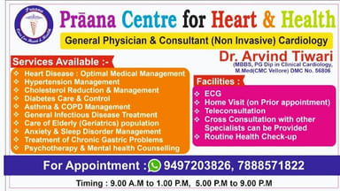 Praana Centre for heart & Health
