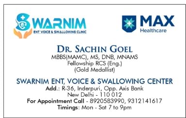 SWARNIM ENT VOICE & SWALLOWING CENTER