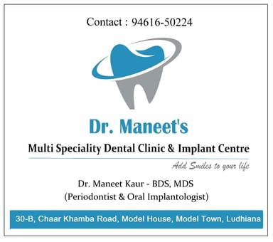 Dr. Maneet's Dental Clinic & Implant Centre