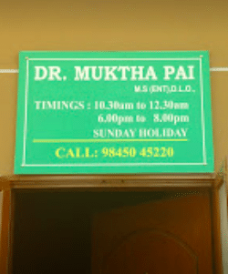 Dr. Muktha Pai's ENT Clinic